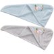 thumbnail image 5 of Water-Absorption Head Towels Function 2Pcs Comfortable Double-Layer Hair Wrap, 5 of 5