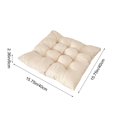 thumbnail image 3 of Chair Cushions, Seat Cushion, Chair Cushion Solid Color Soft Breathable Chair Pad for Kitchen, Dining & Living Room, 3 of 6