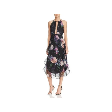 Womens Pennies - TJD Womens Peony Floral Print Knee-Length Midi Dress