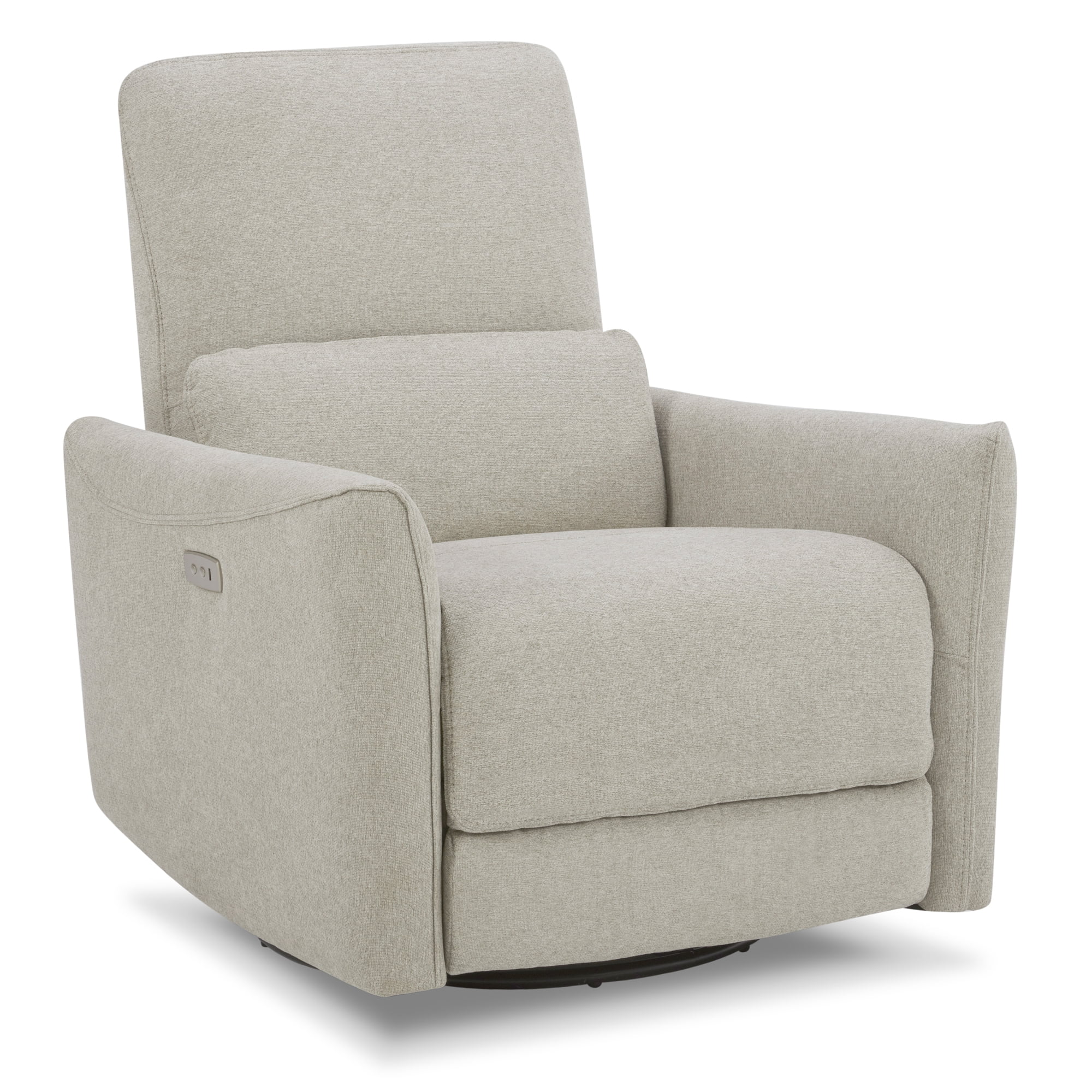 CHITA Power Recliner Swivel Glider Rocker, Fabric in Dove