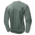 thumbnail image 5 of Men's Long Sleeve T Shirt Winter Thermal Base Layer Button Up Casual Comfortable Top for Fall and Cold Weather, 5 of 5
