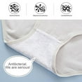 thumbnail image 4 of Womens Underwear Cotton Briefs Lace Bikini Panties for Women Undies Hipster Stretch, 4 of 6