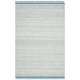 thumbnail image 2 of SAFAVIEH Kilim Simonette Solid Area Rug, Grey/Ivory, 4' x 6', 2 of 5