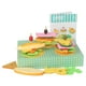 thumbnail image 4 of Juguete de hamburguesa apilable de madera, juguete para juego de imitación DIY, habilidades motoras finas, actividades educativas, juguete Montessori, 4 of 9