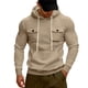 thumbnail image 2 of MHFRRA Sudadera con Capucha de Peso Pesado, Chaqueta de Trabajo para Exteriores con Bolsillo Amplio, Jersey Informal para Otoño E Invierno Caqui, 2 of 8