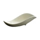 thumbnail image 3 of Cuenco para pesar granos de café, soporte de cerámica para hojas de té, accesorios de barra de café chinos Beige Blanco, 3 of 9