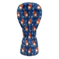 thumbnail image 2 of Yuyamidu Fire Golf Ball Golf Head Covers, Blue Golf Club Covers Driver Headcovers, Fairway Woods Head Covers, Hybrids Headcover for Gifts, 2 of 8