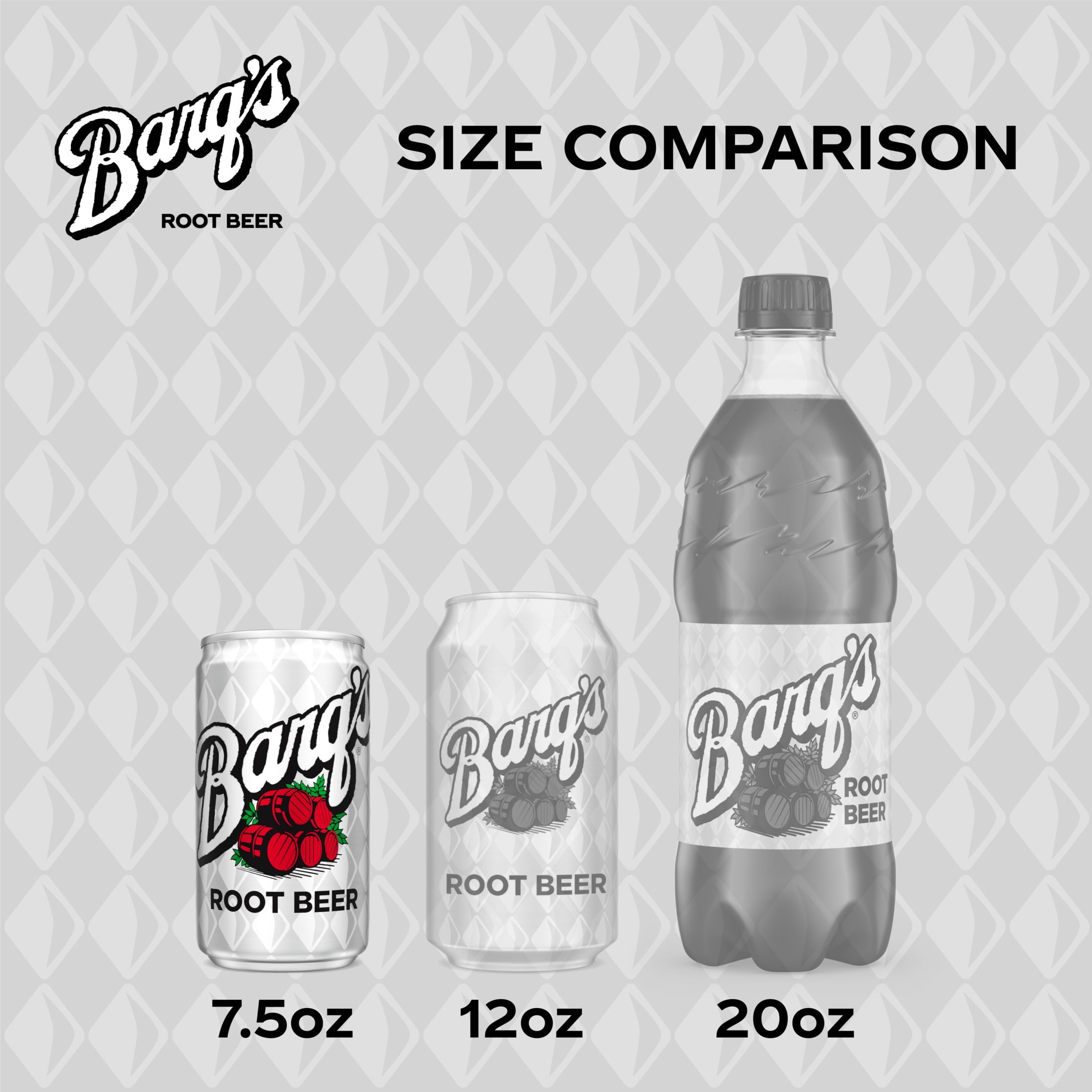 Barq's Root Beer Soda Pop Mini Cans, 7.5 fl oz, 6 Pack
