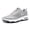 silver gray, variant on FENLERN Men's Shoes Arch Support Golf Shoes, Medium Round Toe, Black, Black, 10.5 US Men