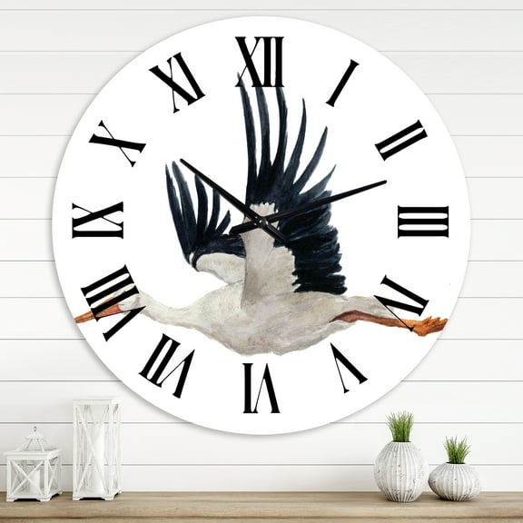Designart 1 in Traditional Wall Clock