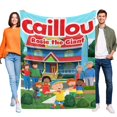 thumbnail image 1 of Caillou anti-pilling, suave, ligera, esponjosa y acogedora de lujo para hogar y cocina – Perfecta para niños y adultos, 100 x 150 cm, 1 of 6