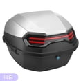 thumbnail image 1 of Universal Motorcycle Rear Top Box Tail Trunk, Lockable Storage Carrier, Waterproof Trunk, Luggage Storage Case With Mounting Hardware For Motorbike Motorcycle, 1 of 6