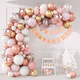 thumbnail image 3 of Guirnalda De Globos Rosa Decoración De Arco De Cumpleaños Rosa/Dorado/Blanco, 3 of 5