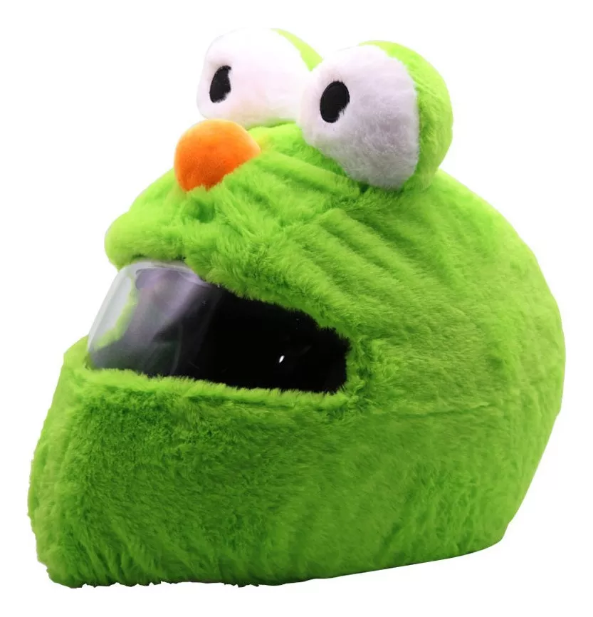 Funda Decorativa De Felpa Para Casco De Moto | Diseño De Calabaza De Halloween Y Animales, Protector Antiarayazos