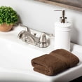 thumbnail image 3 of Egyptian Cotton 900 GSM Hotel Quality 6-Piece Towel Set, 2 Face, 2 Hand, and 2 Bath Chocolate, 3 of 3