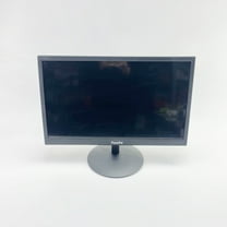 PixooPal 24-inch IPS Monitor 75 Hz Powered with AOC Technology FHD 1080P HDMI, Display Port and VGA Input VESA Compatible Built-in Speakers for Office and Home, Black