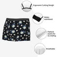 thumbnail image 6 of Daiia Daisies Flowers Men's Underwear Boxer Briefs, Cotton Stretch Moisture-Wicking Underwear-Medium, 6 of 9