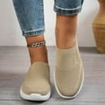 thumbnail image 3 of Mepaouo Womens Backless Sneakers Casual Slip on Mule Shoes Arch Support Walking Mesh Slide Sandals, 3 of 8