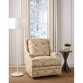 thumbnail image 2 of Southern Motion Willow Wood & Fabric Swivel Glider in Smoke Gray, 2 of 4