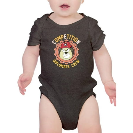 

Cute Bulldog Pirate Wax Seal Bodysuit Infant -Image by Shutterstock Newborn