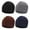 Black & Gray & Brown & Navy, variant on 4 Pack Winter Fleece Skull Cap Beanie for Men Women Windproof Watch Caps Warm Thick Helmet Liner Beanies Hat for Outdoor Hiking Skiing Cycling Running "Black/ Gray/ Brown/ Navy"