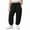 Black, variant on Balabala Boys' and Girls' Jogger Sweatpants, Toddler & Kids, Fall 2025 Casual Athletic Pants, Elastic Waist