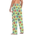 thumbnail image 3 of FORMRS Mens Pajama Pants with Pockets Soft Cotton Sleepwear Lounge Bottoms, Sizes S-2XL, Cute Monsters Pattern, 3 of 7