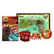 Gormiti The Invincible Lords of Nature Starter Pack Series 1 - Includes 5 Lava Figures + 5 Game Cards + Animated DVD + Comic Book + Map of Gormiti