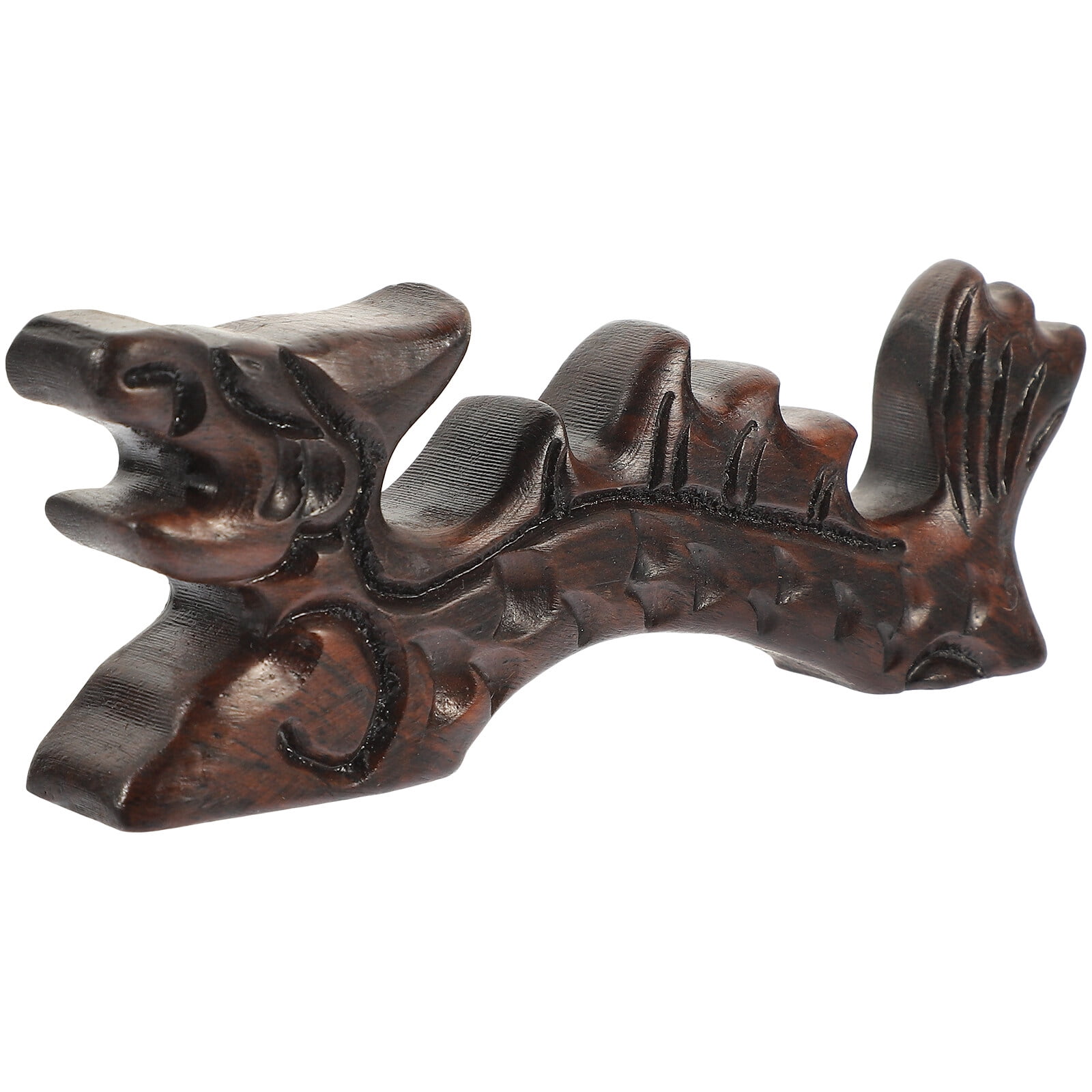 Wooden Calligraphy Brush Holder Writing Brush Rack Pen Rack Rest Stand for Office Gift