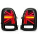 thumbnail image 2 of Lámparas de freno traseras, LED completo Union Jack Conjunto de luces traseras LED Lámparas de freno traseras Diseño aerodinámico, 2 of 9