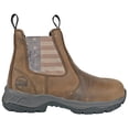 thumbnail image 4 of HOSS Men’s Composite Toe Pull-On Western Work Boot Slip Resistant EH Old Glory Distressed Brown, 4 of 7