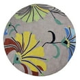 thumbnail image 6 of Rugsotic Carpets Hand Tufted Wool Eco-Friendly Area Rugs - 6'x6', Round, Camel, Modern Contemporary Design, High Pile Handmade Anti Skid Rugs for Living Room, Bed Room (K00219), 6 of 6