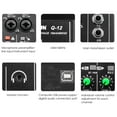 thumbnail image 4 of Audio Interface Professional Recording Sound Card 16bit/48kHz Mini USB Audio Interface Sound Card 2-In &, 4 of 8