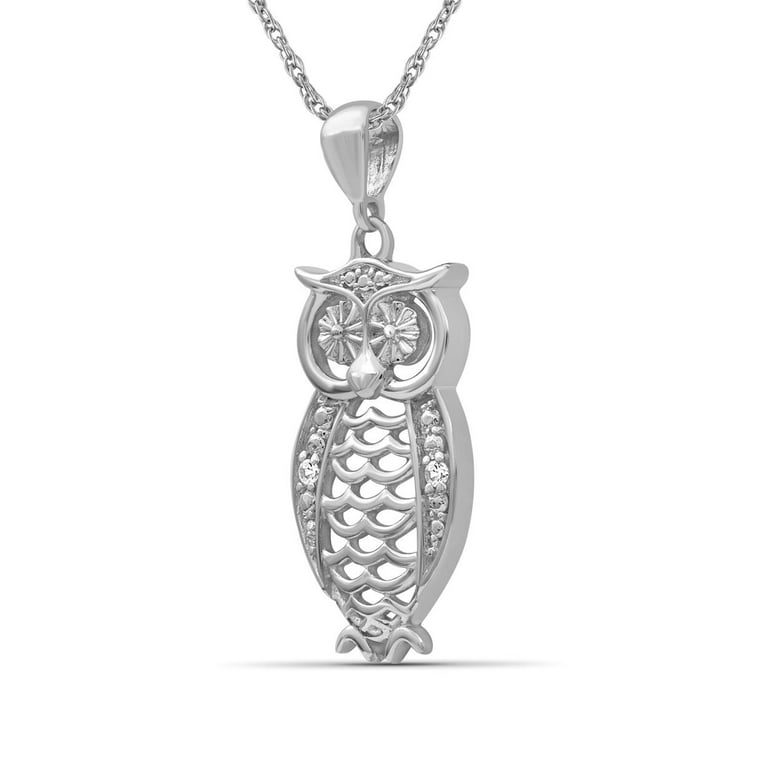 White outlet owl jewelry