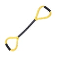 thumbnail image 1 of Bandas de ejercicio, bandas de resistencia, cuerda de tracción con asas para desarrollar músculos del pecho. amarillo 15 libras, 1 of 9