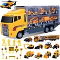 thumbnail image 2 of Juguetes para niños de 3 años, 25 piezas de ingeniería Construcción fundida a presión Jugu ALOTJOY ALOTJOY, 2 of 2