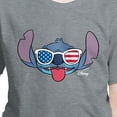 thumbnail image 3 of Lilo & Stitch - Stitch Flag Glasses - Youth Short Sleeve Graphic T-Shirt, 3 of 5