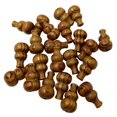 thumbnail image 2 of 25pcs 27mm Calabash Spacer Beads de Rayas de Sueltas para Manualidades, 2 of 6