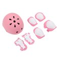 thumbnail image 1 of Set 7pcs/set Children Safety Helmet Knee Elbow Pad Sets Breathable Riding Skating Protective Gear Set, 1 of 7