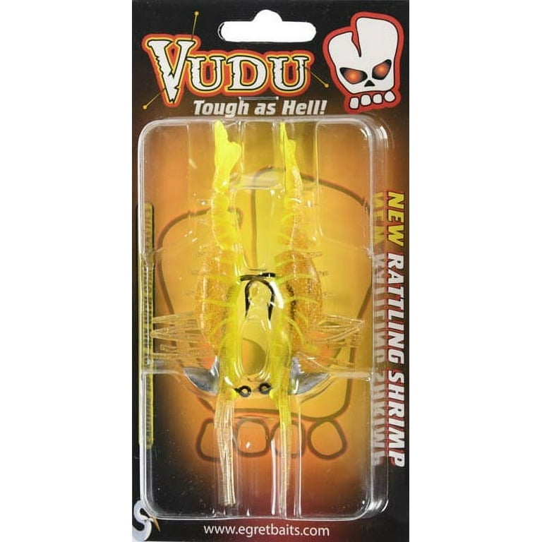  Egret Baits Vudu Shrimp, 2-Inch, Gold : Sports & Outdoors
