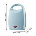 thumbnail image 2 of Multifunctional Sandwich Maker Household Breakfast Machine Nonstick Plate Electric Bread Toaster Press Grill for Quick Meals, 2 of 5
