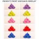 thumbnail image 4 of Mini Fidget Simple Dimple Toy Mini Llavero Educación Temprana Brain Teaser Popping Fidget Juguetes para Niños Adultos Xemadio WMZL-1087-1, 4 of 6