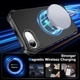 thumbnail image 2 of I-HONVA for iPhone 16e Case (2025) / iPhone 17e Case (2026) ,Compatible with Mag-safe Matte Shockproof Anti-Scratch Protective Invisible Kickstand Magnetic 6.1" Case Cover,Black, 2 of 6