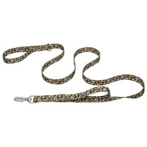 Country Brook Petz® 1 inch Deluxe Cow Print Dog Leash, 6 Foot