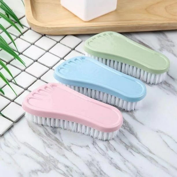 Cepillo de Limpieza de Cocina - Cepillo Multifuncional para Rincones y Manchas, Azul MNFD
