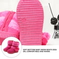 thumbnail image 2 of WORGEOUS 1 par de bonitas botas de nieve para bebé, zapatos de bebé de fondo suave para bebé, invierno, prewalker, 2 of 9