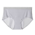 thumbnail image 2 of Ice Silk Pure Cotton Underwear for Women Seamless Panties Threaded Diffused Hole Breathable Ultra-Thin High-Elasticity Briefs, 2 of 3