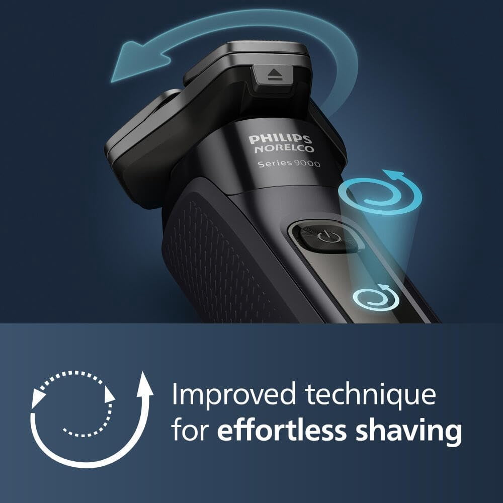 Philips Norelco Shaver Series 9400 Wet and Dry Electric Pop-up