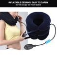 thumbnail image 3 of Inflatable Inflatable Cervical Collar Breathable Home Neck Stretching Devices Traction Support Brace, 3 of 7