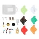 thumbnail image 2 of Kit De Cera De Sellado, Sello De Cera Multiusos Para Casa De Muñecas, Simulación Innovadora, Exquisito Juego De Sellos De Cera En Miniatura, 2 of 7
